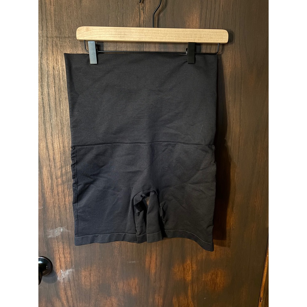 Belly Bandit Mother Tucker Compression Shorties Black High Waist Shapewear M